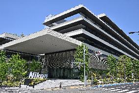 Nikon exterior, logo and signage